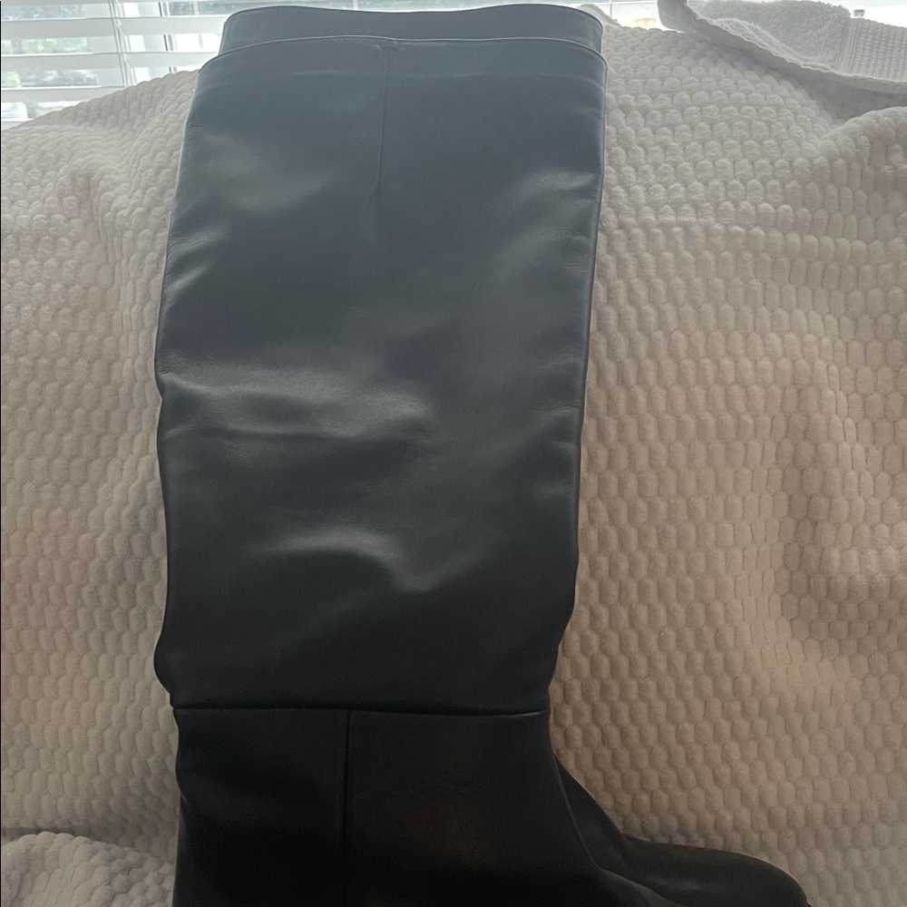Zara Black Over the Knee Boots